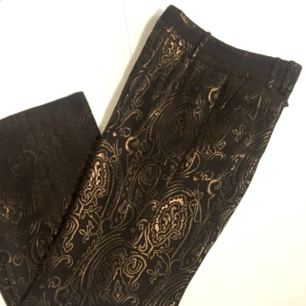 ETCETERA Jacquard Print Wide Leg Pant